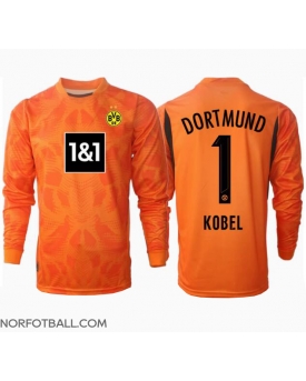Billige Fotballdrakt Borussia Dortmund Gregor Kobel #1 Keeper Replika Tredjedrakt 2024-25 Langermet